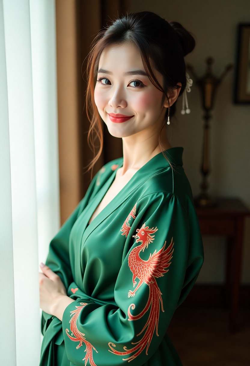镜头后的人头像